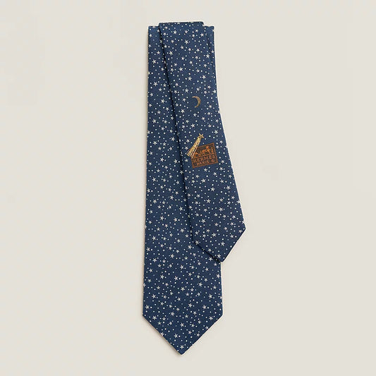 Hermes Stars Petillants Tie