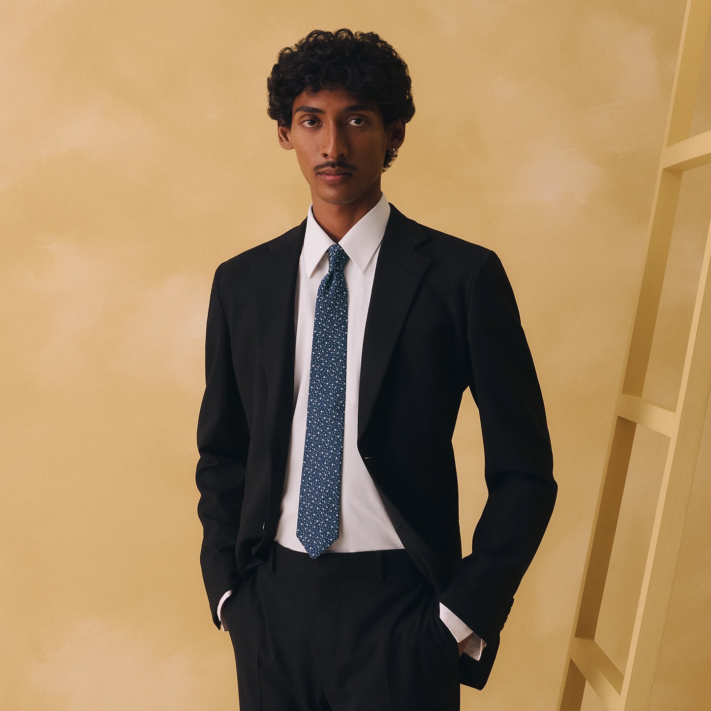 Hermes Stars Petillants Tie